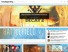 Tablet Screenshot of de.krautgaming.com